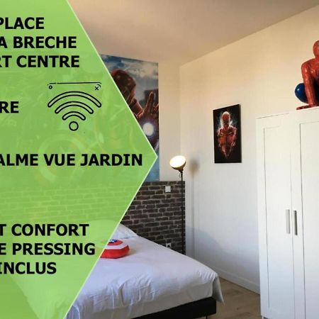 Le Marvel Centre La Breche Wifi Vue Jardin Niort Exterior foto